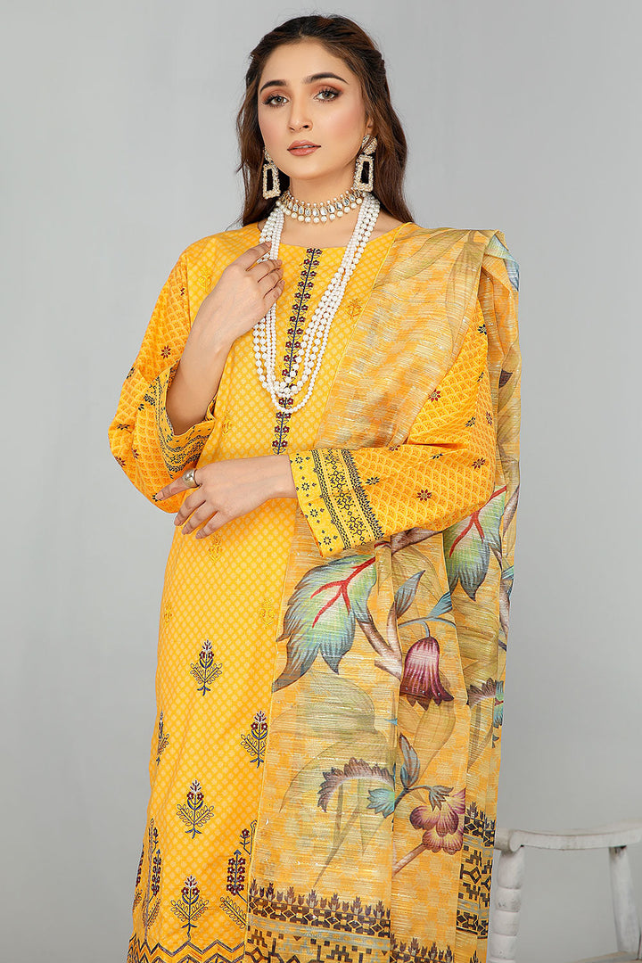 SBT-40 - SAFWA BOTANIC EMBROIDERED COLLECTION