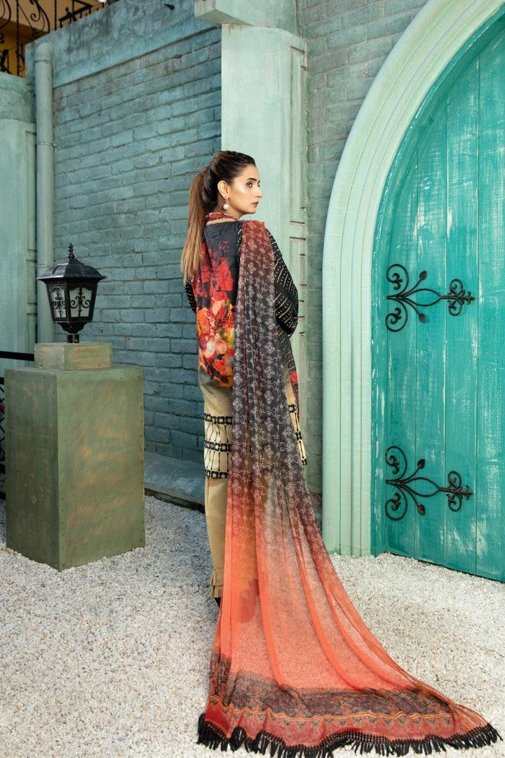 SM-44 - SAFWA EMBROIDERED 3-PIECE MODA COLLECTION 2021 -| SAFWA DRESS DESIGN | DRESSES | PAKISTANI DRESSES | SAFWA BRAND Pakistani online shopping for Designer Dresses
