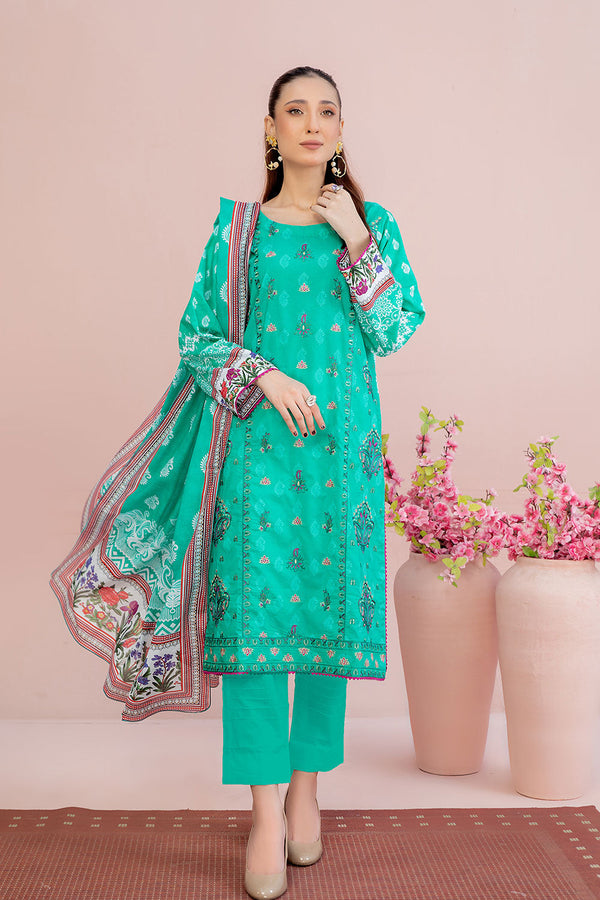 ACS-01 - SAFWA AMBER 3-PIECE EMBROIDERED COLLECTION VOL 01