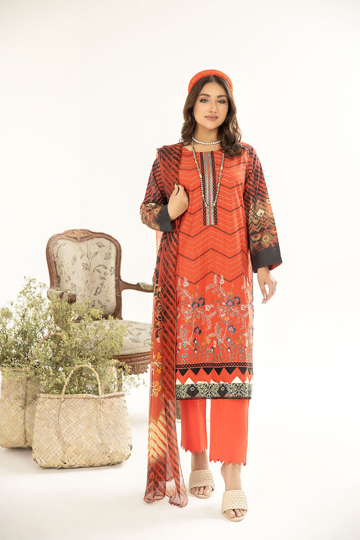SBT-21 - SAFWA BOTANIC EMBROIDERED COLLECTION