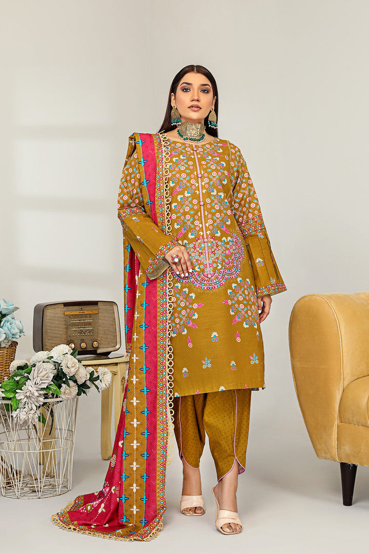 SMW-11 SAFWA MALLOW KHADDAR 3 PIECE COLLECTION 2022  SAFWA | Dresses | Pakistani Dresses | Dress Design