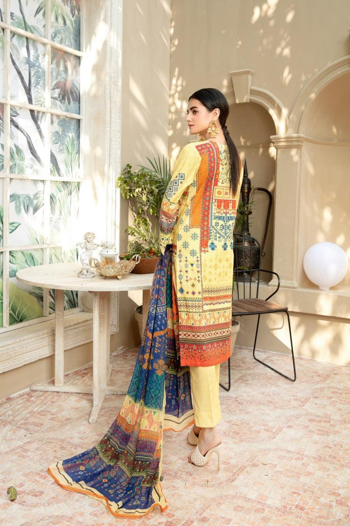 BL-50 - BELLA COLLECTION VOL 09 3 PIECE SUIT 2021-Three Piece Suit-SAFWA -SAFWA Brand Pakistan online shopping for Designer Dresses