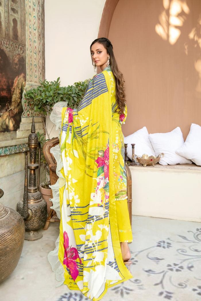 SPR-53 - SAFWA PRAHA COLLECTION 3 PIECE SUIT 2021 - Three Piece Suit-SAFWA -SAFWA Brand Pakistan online shopping for Designer Dresses| SAFWA| DRESS| DESIGN| DRESSES| PAKISTANI DRESSES