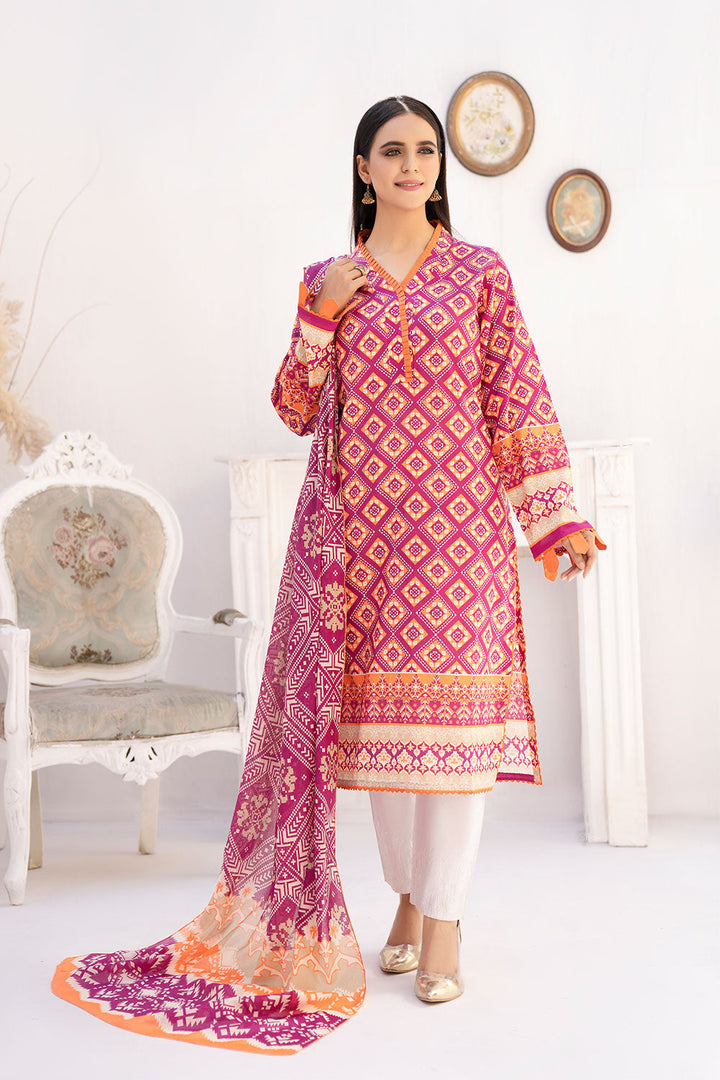 SSD-191 - MALLOW DIGITAL PRINTS SHIRT DUPATTA COLLECTION