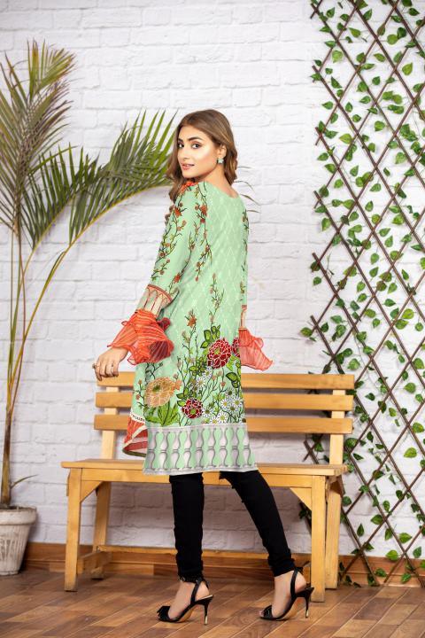 SC/65 -SAFWA PREMIUM LAWN-SERENE COLLECTION-DIGITAL LAWN SHIRT - Safwa-Pakistani Dresses-Dresses-Kurti-Shop Online