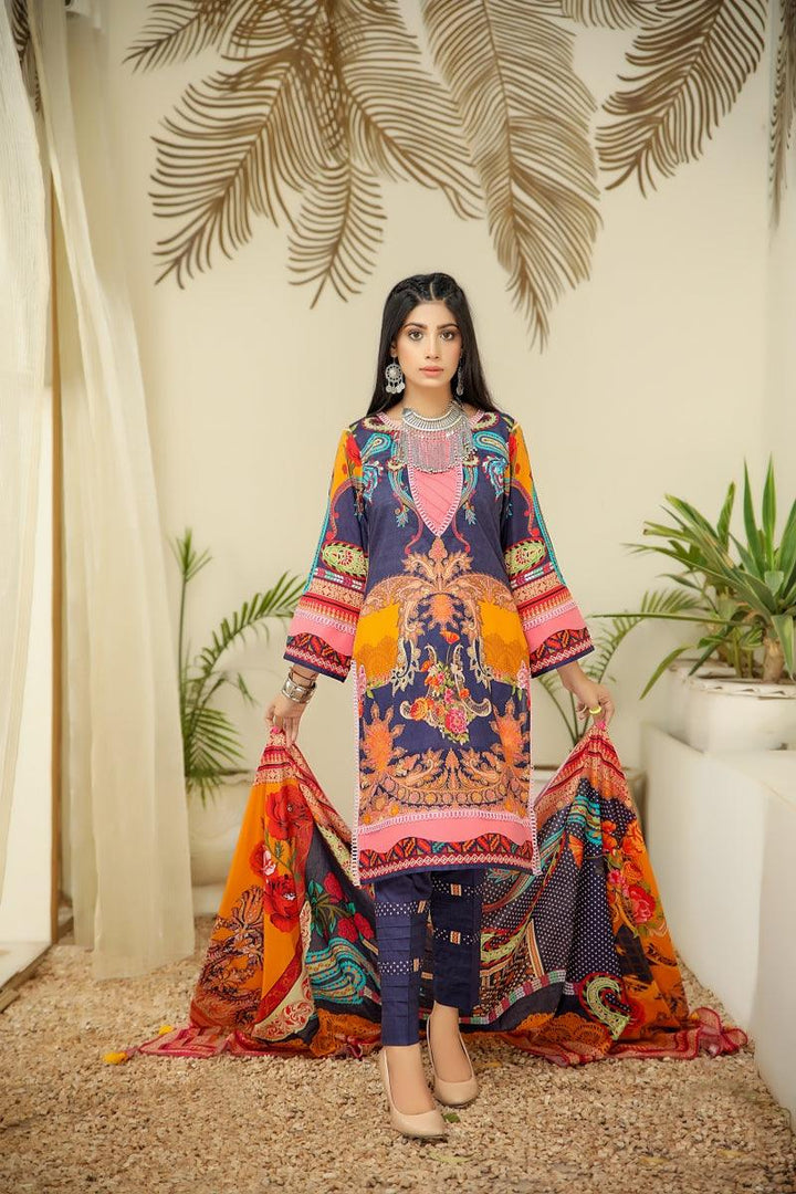 SPR-68 - SAFWA PRAHA COLLECTION 3 PIECE SUIT 2021 - Three Piece Suit-SAFWA -SAFWA Brand Pakistan online shopping for Designer Dresses| SAFWA| DRESS| DESIGN| DRESSES| PAKISTANI DRESSES