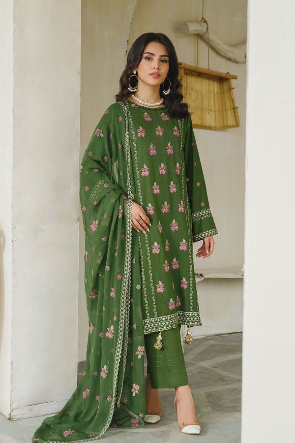 ASC-01 - SAFWA ADORE EMBROIDERED 3-PIECE COLLECTION VOL 01