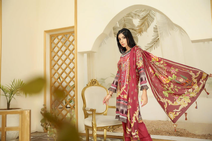 SPR-70 - SAFWA PRAHA COLLECTION 3 PIECE SUIT 2021 - Three Piece Suit-SAFWA -SAFWA Brand Pakistan online shopping for Designer Dresses| SAFWA| DRESS| DESIGN| DRESSES| PAKISTANI DRESSES