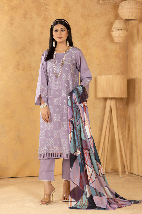 SEC-71 - SAFWA ETSY 3-PIECE EMBROIDERED COLLECTION VOL 06