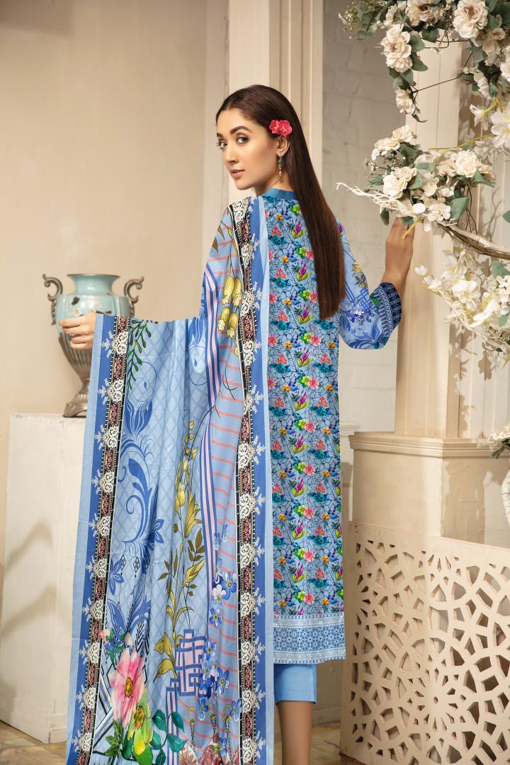 PR-84 - SAFWA PRAHA COLLECTION 3 PIECE SUIT 2020 - Three Piece Suit-SAFWA -SAFWA Brand Pakistan online shopping for Designer Dresses| SAFWA| DRESS| DESIGN| DRESSES| PAKISTANI DRESSES