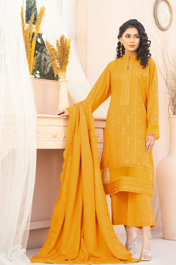 VCS-04 - SAFWA VINCA EMBROIDERED 3-PIECE COLLECTION VOL 01