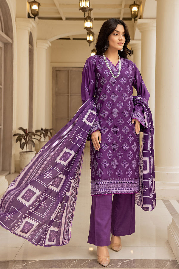 ASC-12 - SAFWA ASHLEY EMBROIDERED 3-PIECE COLLECTION VOL 02