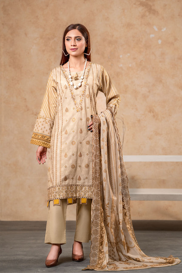 CHC-02 - SAFWA CHILL 3-PIECE EMBROIDERED COLLECTION VOL 01