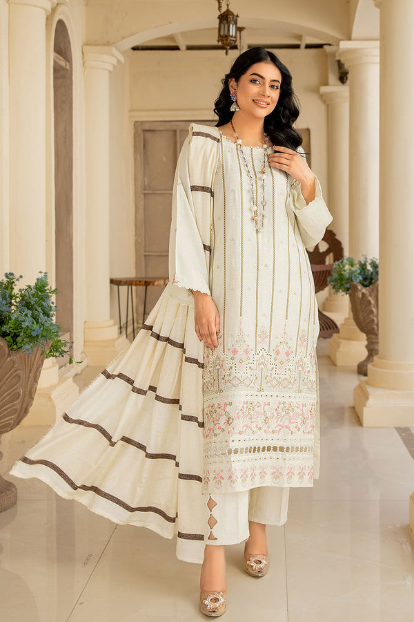 ASC-02 - SAFWA ASHLEY EMBROIDERED 3-PIECE COLLECTION VOL 01