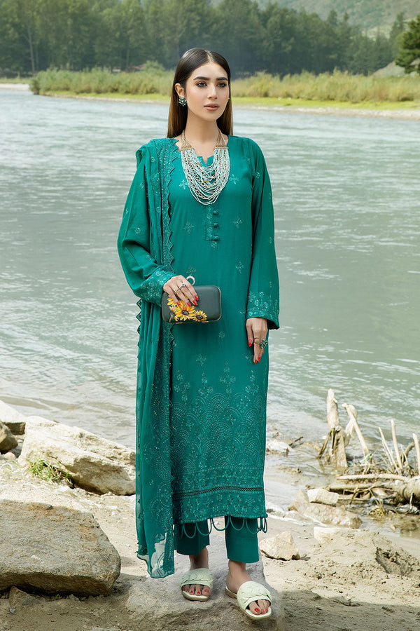ASC-19 - SAFWA ADORE EMBROIDERED 3-PIECE COLLECTION VOL 02