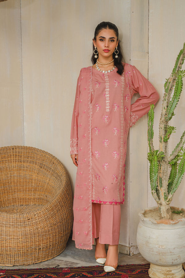ASC-02 - SAFWA ADORE EMBROIDERED 3-PIECE COLLECTION VOL 01