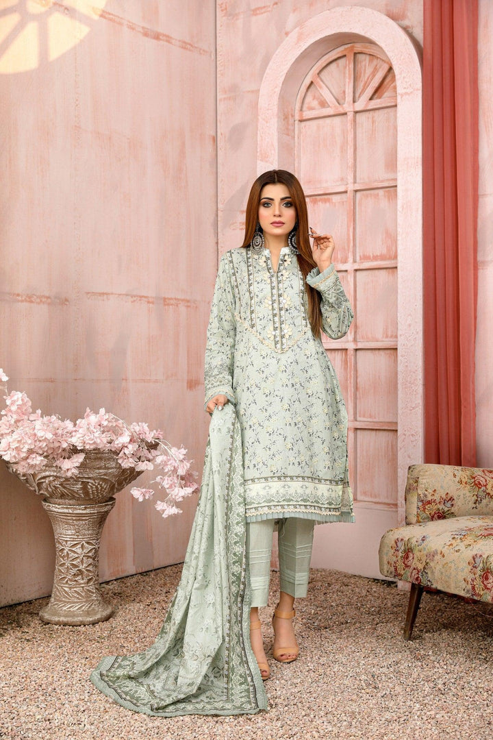 MK-09 -SAFWA MOTHER LAWN COLLECTION VOL 01 Dresses | Dress Design | Pakistani Dresses | Online Shopping in Pakistan