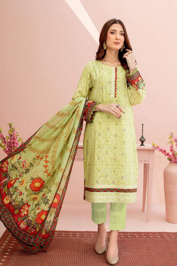 ACS-02 - SAFWA AMBER 3-PIECE EMBROIDERED COLLECTION VOL 01