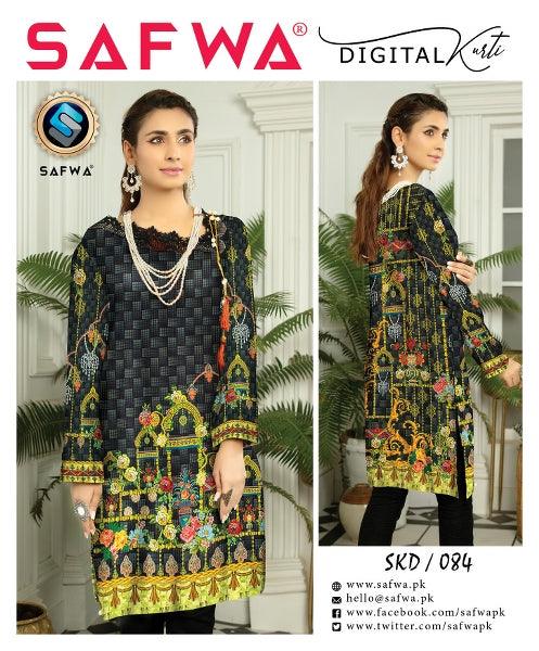 Safwa digital 2025 kurti 2019